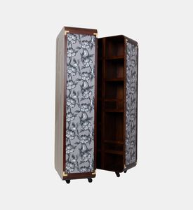 Arch Mango Wood Bar Cabinet