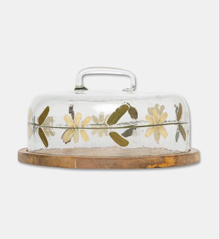 Home Deco and More Flower-print Cover Dried, Packshot View