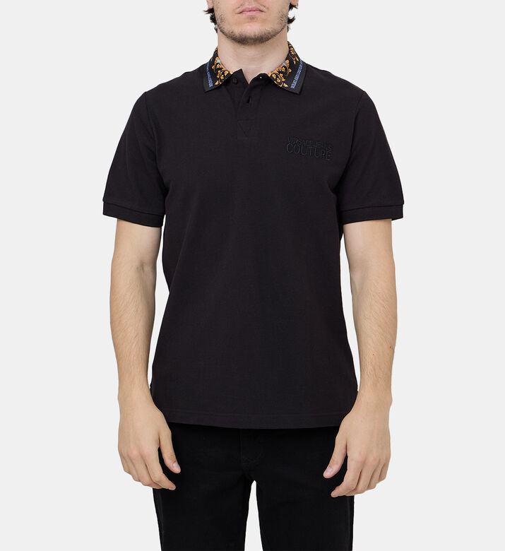 Baroque Collar Polo Shirt