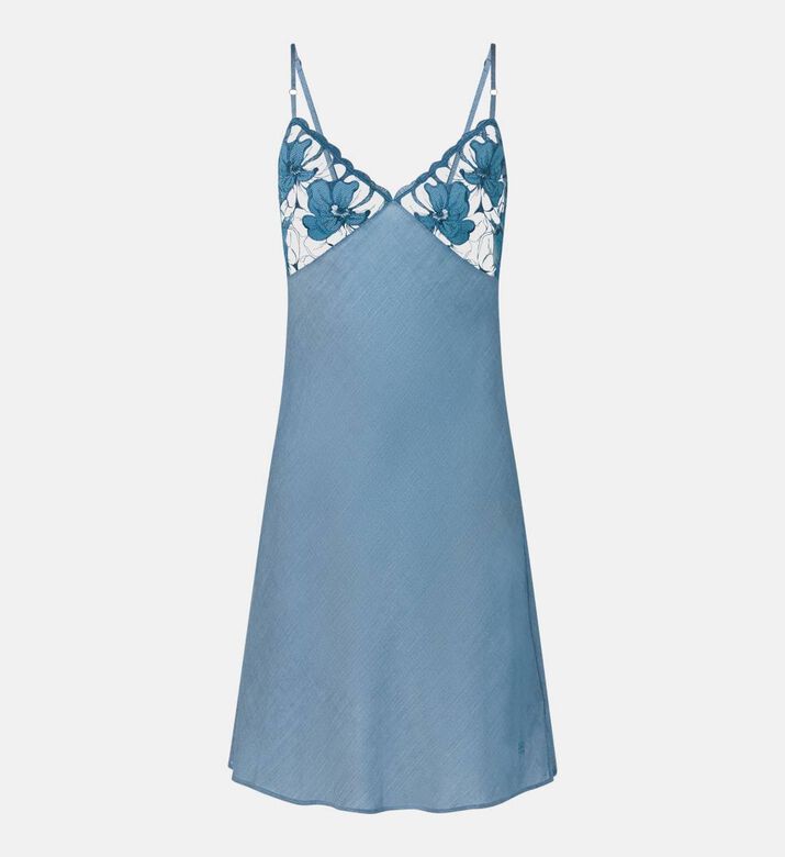 Casual Floral Embroidered A-line Dress