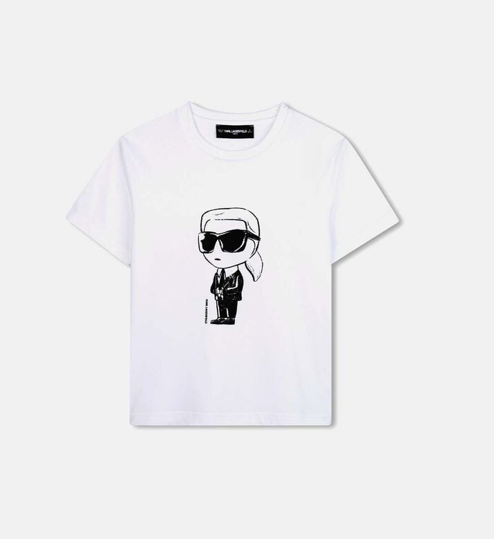 Organic Cotton Karl-print T-shirt