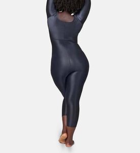 Shape Suit Your Fancy Open-bust Catsuit