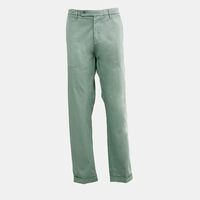 Stretch Cotton-blend Pants