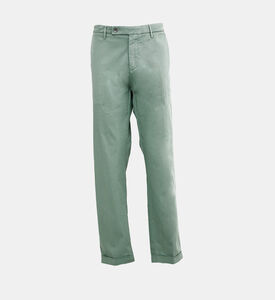 Stretch Cotton-blend Pants