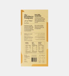 لوح شوكولاته باللوز المملح