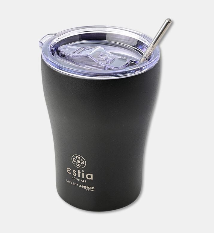 Estia Coffee Mug, Black, 300-ml, Packshot View