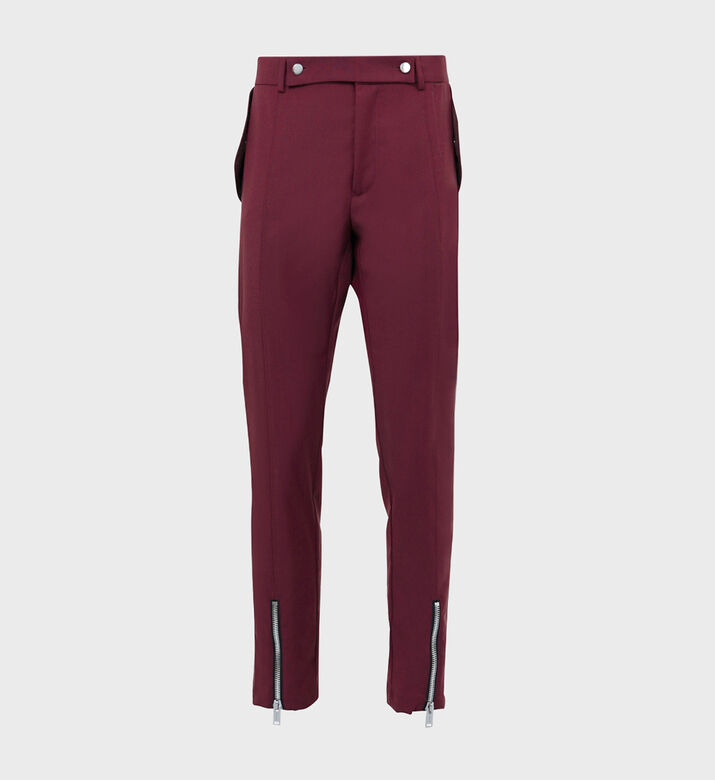 Cuffed Zip Classic Pants