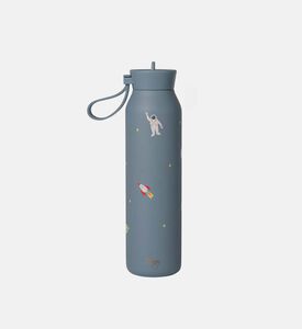 Spaceship-print Water Bottle