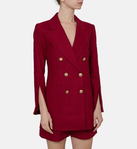 Campbell Slit Sleeve Tailored Blazer