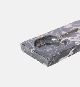 منفضة سجائر رفيعة رخامية