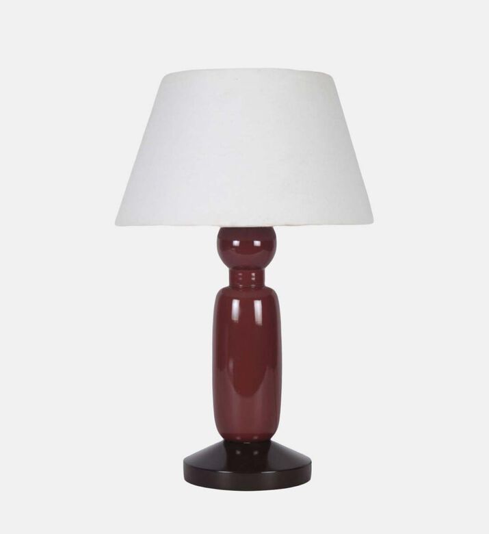 Home Deco and More Alrasid Fabric Wooden Table Lamp, Packshot View