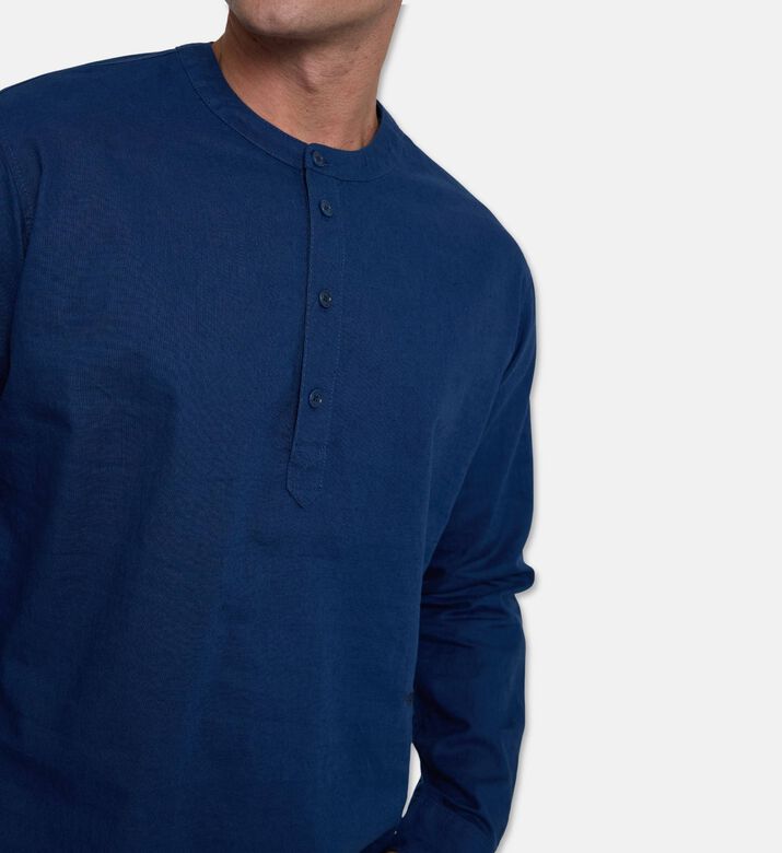 Zadig et Voltaire Sora Henley Collar T-shirt, Model View