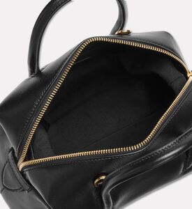 Demellier Mini Stockholm Handbag, Black, Packshot View