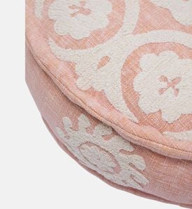 Home Deco and More Hackney Handloom Chenille Thread Pouf 60x20 Cm, Packshot View