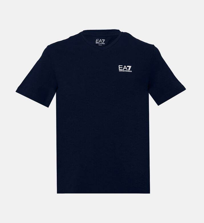 V-neck Cotton T-shirt