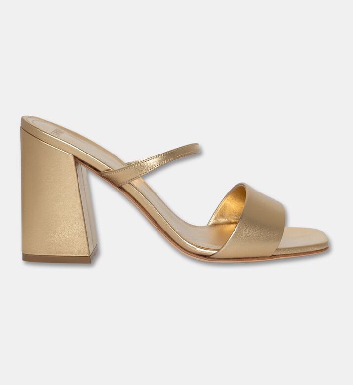 3 Juin Shoes Sabot, Gold, Eu-41, Packshot View