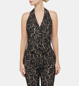 سترة لونا دانتيل بحبل