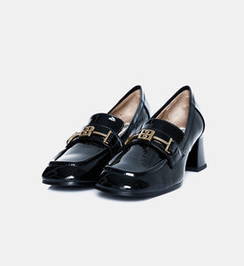 Wrinkled Patent Leather Loafer