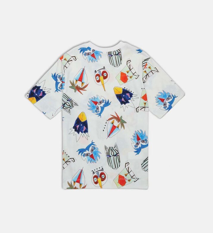 All-over Print Round Neck T-shirt All-over Print Round Neck T-shirt