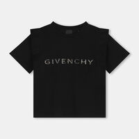 Embroidered Logo Cotton T-shirt