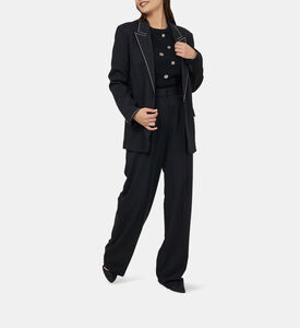 Single-breasted Twill Jacket