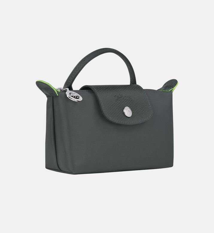 Longchamp Top Handle Multifunctional Pouch, Grey, Packshot View