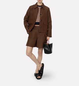 Marni Flap Pockets Button Closure Jacket, Model View
