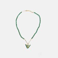 Jade Stones Eye Choker