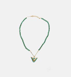 Jade Stones Eye Choker