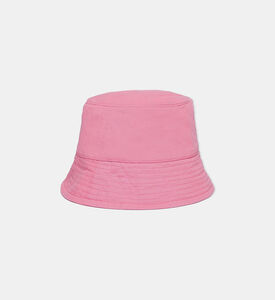 Girl Logo-print Cotton Bucket Hat
