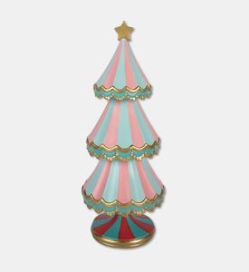 Clayre & Eef Christmas Tree Deco, Multicolor, 15x38-cm, Packshot View