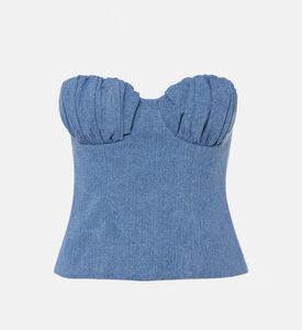 Rowen Rose Top Denim, Packshot View