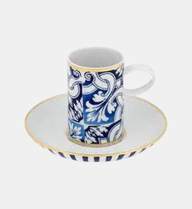 مجموعة صحون القهوة عبر الأطلسي