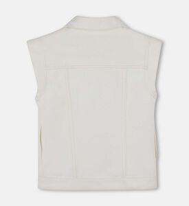 Sleeveless Denim Vest