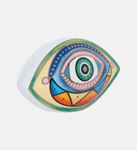 ديكور طاولة بتصميم عين ملونة