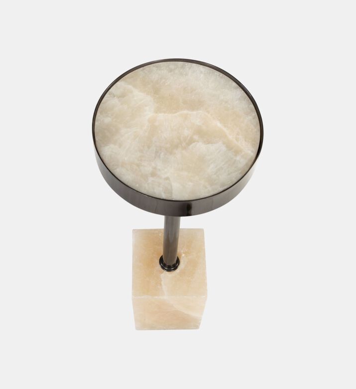 Onyx Stainless Steel Side Table