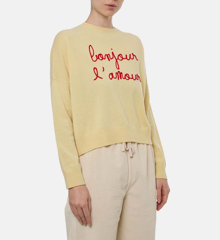 Maison Labiche Buzelin Cashmere Sweater, Model View