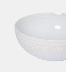 Ivory Small Porcelain Salad Bowl