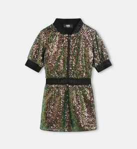 Girl Sequin Embellished Dress