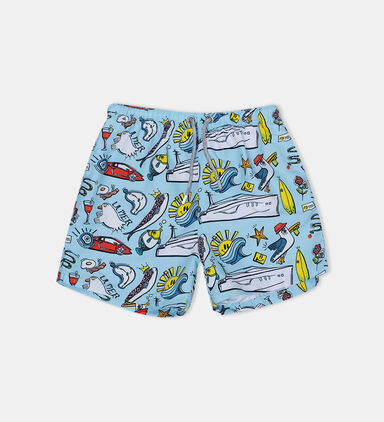 Junior Boy Mini Gounies Summer Swim Shorts
