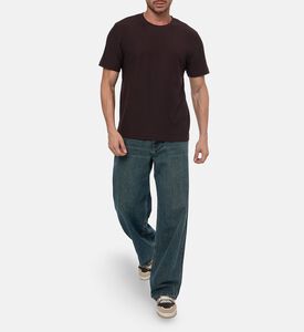 Samsoe Odin Cotton Short-sleeve T-shirt, Black, Xl, Model View