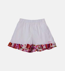 شورت قطن بخصر مطاطي