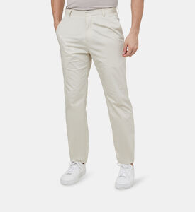 بنطال بدلة قطني ملائم للجسم