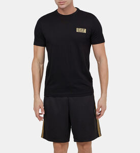 Cotton Logo-applique T-shirt