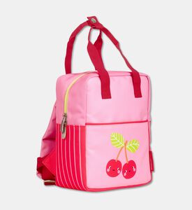 A Little Lovely Company Sq Backpack - Happy Cherries, Packshot View