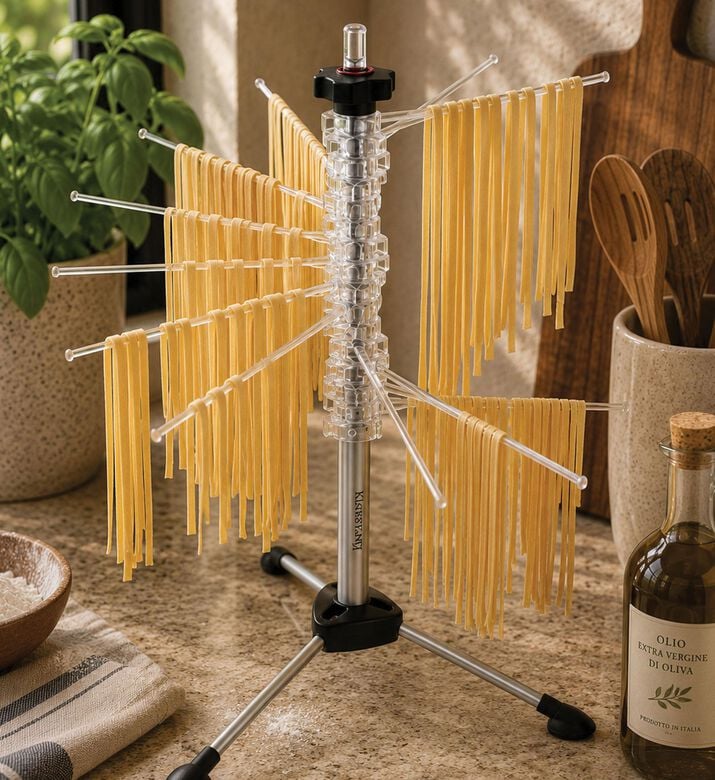 Marcato Clear Pasta Drying Rack, Packshot View
