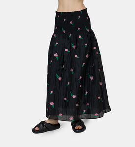 فستان ميدي بنقشة أزهار