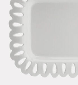 Thun Platter 20x13cm Giulietta, White, 31x22-cm, Packshot View