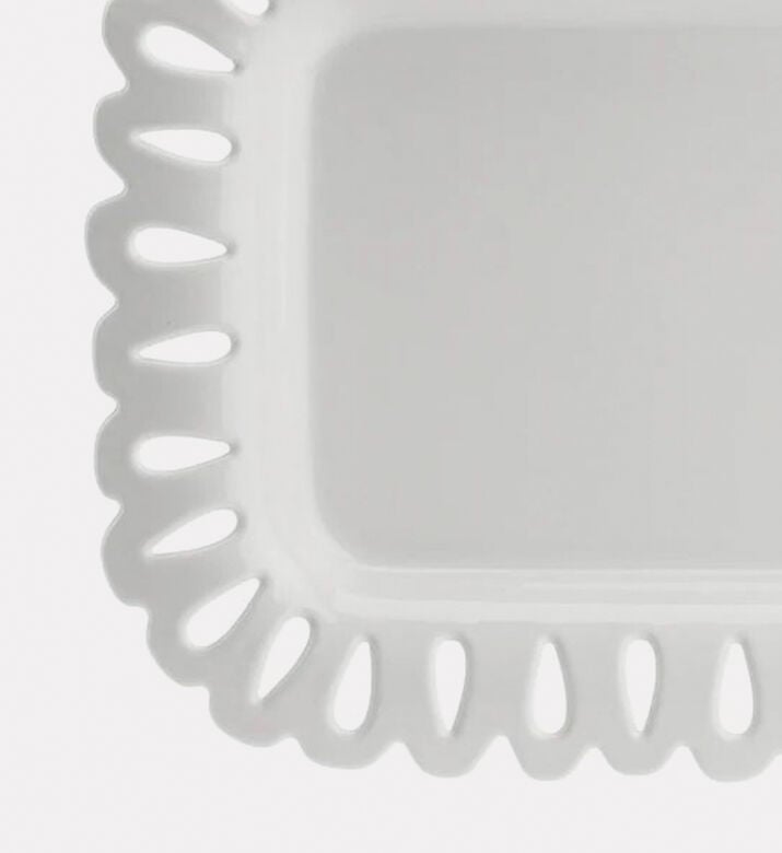 Thun Platter 20x13cm Giulietta, White, 31x22-cm, Packshot View