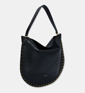 Isabel Marant Oskan Grained Leather Hobo Bag, Packshot View